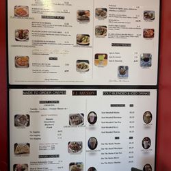 Pupuseria Y Creperia El Meson - Menú