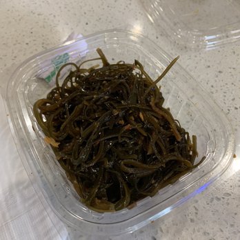 Shanghai Dumpling House - Seaweed appetizer- came in a small take out container - Shanghainese Near Me - San Gabriel, California Shanghai Dumpling House - Seaweed appetizer- came in a small take out container - Shanghainese Near Me - San Gabriel, California