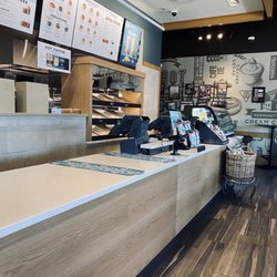 Caribou Coffee - Counter view from drink pick up spot