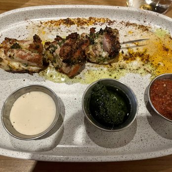 Olive & Sea - za'atar garlic chicken - Mediterranean Near Me - Fort Lauderdale, Florida