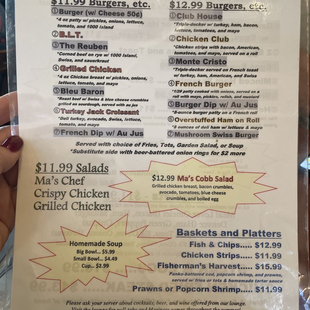 Ma's Place Restaurant - Lunchy - Breakfast & Brunch Near Me - Puyallup, Washington Ma's Place Restaurant - Lunchy - Breakfast & Brunch Near Me - Puyallup, Washington