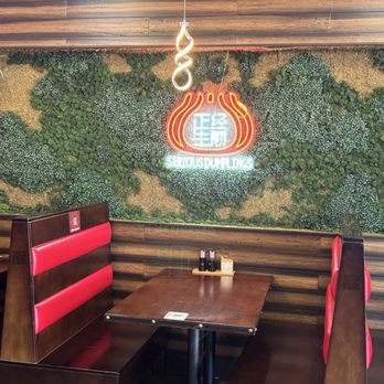 Serious Sanji - Booths inside. - Soup Near Me - North Miami, Florida