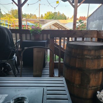 S/T Hooligan's - Back patio outdoor space - Cajun/Creole Near Me - Seattle, Washington