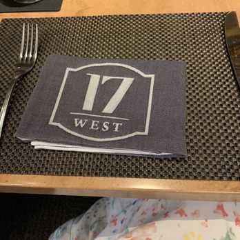 17 West - I enjoyed the ambiance and placemat setting - New American Near Me - New Bremen, Ohio
