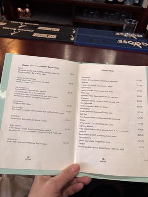 Menu photo 2 Cipriani Downtown New York, NY