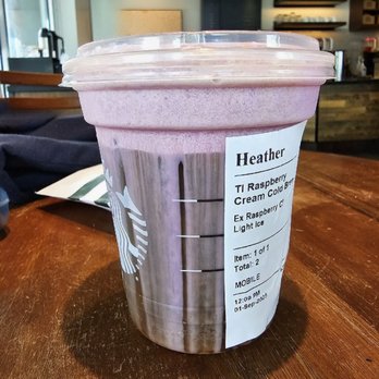 Starbucks - Raspberry cream cold brew - Coffee & Tea Near Me - Austin, Texas Starbucks - Raspberry cream cold brew - Coffee & Tea Near Me - Austin, Texas