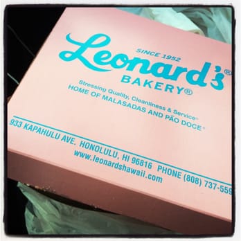 Leonard's Bakery - The infamous pink box! - Bakeries Near Me - Waipahu, Hawaii