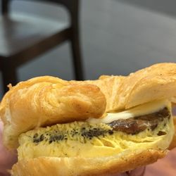 It’s a Grind Coffee House - Delicious hand made breakfast egg croissant
