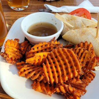 Bend Brewing Company - Turkey French dip - Breweries Near Me - Bend, Oregon Bend Brewing Company - Turkey French dip - Breweries Near Me - Bend, Oregon