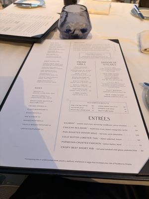 Menu photo 2 Prime Las Vegas, NV