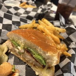 Chicken Avocado Truffle Fries Chicken Avocado Truffle Fries