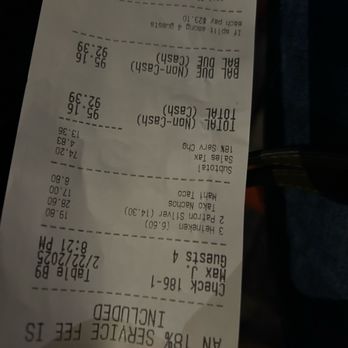 Tako Tiki - Receipt - Bars Near Me - Jensen Beach, Florida Tako Tiki - Receipt - Bars Near Me - Jensen Beach, Florida