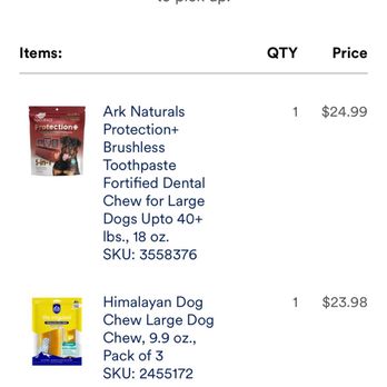 Petco - 7/2/2025 order received digital receipt! - Pet Stores Near Me - Lynnwood, Washington