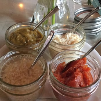 Victor - Toppings for your oysters - American Near Me - Toronto, Ontario