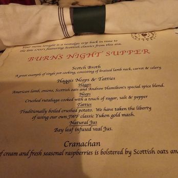 Jones Wood Foundry - 1/25. Burns Night Supper- Menu - British Near Me - New York, New York Jones Wood Foundry - 1/25. Burns Night Supper- Menu - British Near Me - New York, New York