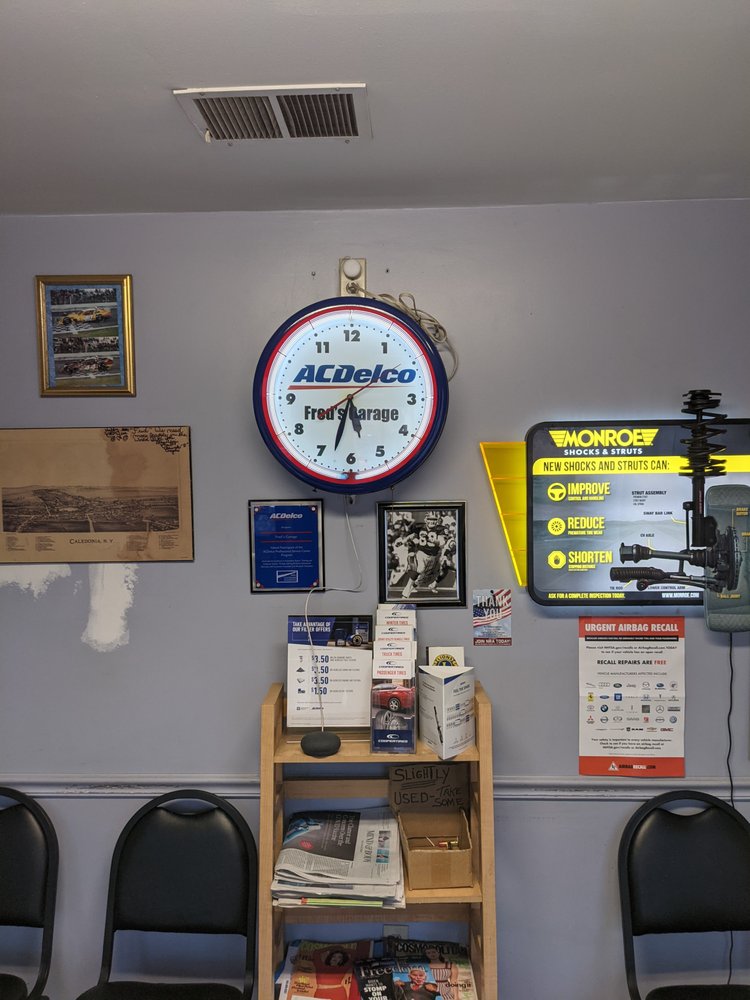 FRED’S GARAGE Updated August 2024 4421 River Rd, Scottsville, New