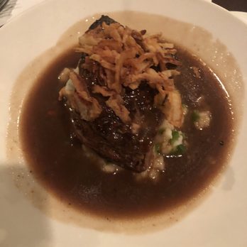 Todd's Unique Dining - Braised short rib over jalapeño mashed potatoes - Seafood Near Me - Henderson, Nevada Todd's Unique Dining - Braised short rib over jalapeño mashed potatoes - Seafood Near Me - Henderson, Nevada