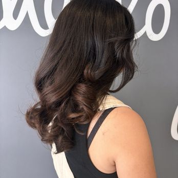 Blo Blow Dry Bar - Bouncy blowout by Rita!! She did an amazing job! - Hair Stylists Near Me - La Mesa, California