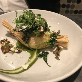 The Twisted Fork - Pumpkin Mushroom Tamale - New American Near Me - Reno, Nevada The Twisted Fork - Pumpkin Mushroom Tamale - New American Near Me - Reno, Nevada
