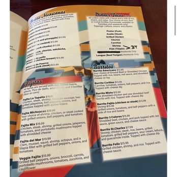 La Tapatia Mexican Restaurant - Menu - Beer Bar Near Me - St Charles, Missouri