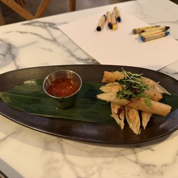 Tea Modern Chinese - Crispy Shrimp Eggroll - Tea Rooms Near Me - Orange, California