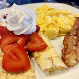 Strawberry Crepes Platter