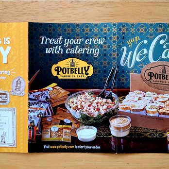 Potbelly - Catering Menu - Sandwiches Near Me - Wilmington, North Carolina