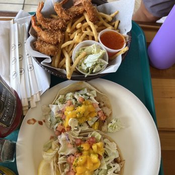 Coconut's Fish Cafe - Kamaole - Coconut shrimp and fish tacos - Seafood Near Me - Kihei, Hawaii