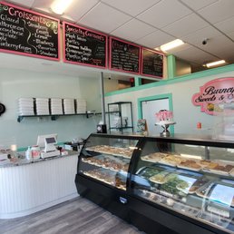 Interior view and menu