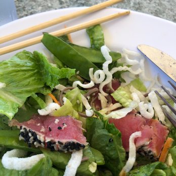 Two Georges Waterfront Grille - Thai tuna salad - Seafood Near Me - Boynton Beach, Florida