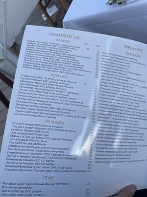 Menu photo 6 Miramar Plage Cannes, 06