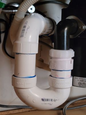 New laundry drain and water box. - Install laundry drain and water lines in basement next to main stack. New laundry drain and water box. - Install laundry drain and water lines in basement next to main stack.