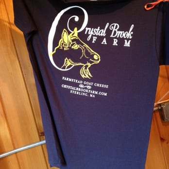 Crystal Brook Farm - a t - shirt hanging on a clothesline - Farmers Market Near Me - Sterling, Massachusetts