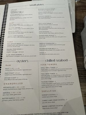 Menu photo 1 Zest Sushi And Small Plates Cary, NC Menu photo 1 Zest Sushi And Small Plates Cary, NC