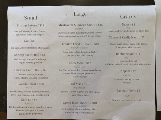Menu photo 5 Plume Algiers New Orleans, LA Menu photo 5 Plume Algiers New Orleans, LA
