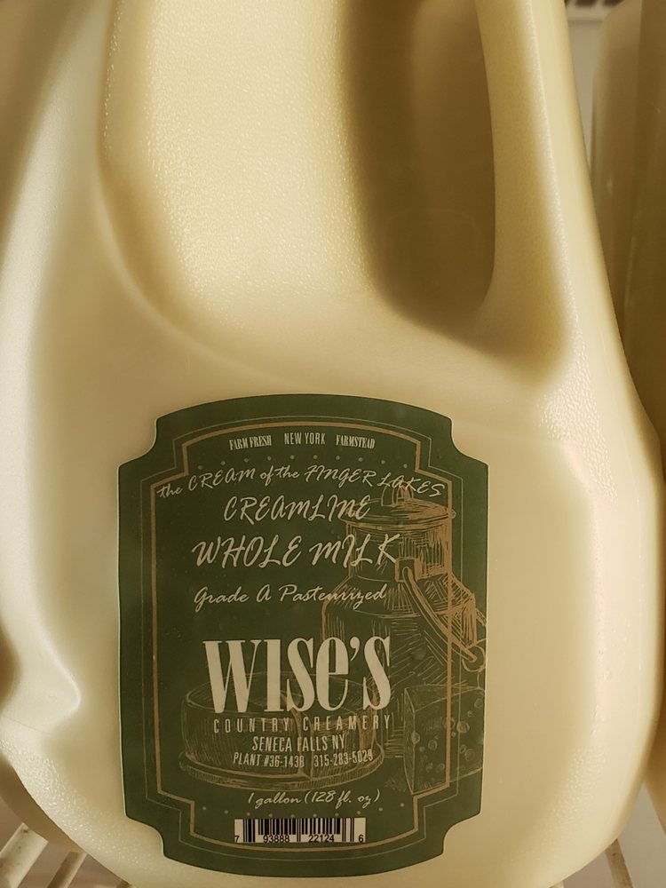 Food from Wises Country Creamery