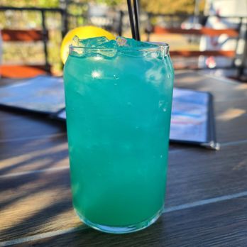 Rita's Cantina - Something Blue Sangria has a coconut finish! - Beer Bar Near Me - Des Moines, Iowa