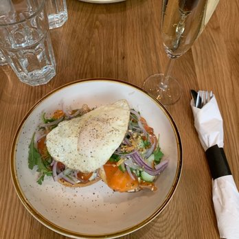 The Speckled Egg PGH - Lox & Load'd with a fried egg - Breakfast & Brunch Near Me - Pittsburgh, Pennsylvania