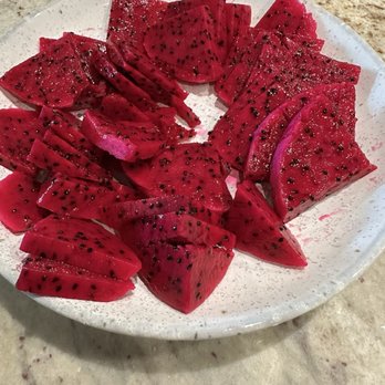 The Farm at Hokuala - Red dragon fruit from the farm - Farms Near Me - Hokuala, Hawaii