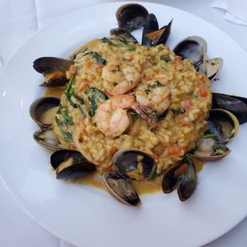 Cafe Santorini - Red curry risotto - Italian Near Me - Pasadena, California
