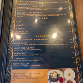 Amaravati Indian Restaurant - Menu - July 2026 - Indian Near Me - Los Alamitos, California