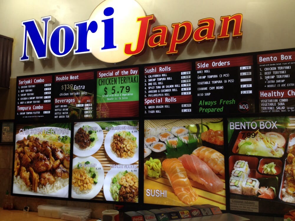 NORI JAPAN 7700 E Kellogg Dr, Wichita, Kansas Japanese Restaurant
