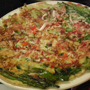 Da Rae BBQ Restaurant - Seafood pancake! Nice portion! - Korean Near Me - Fullerton, California Da Rae BBQ Restaurant - Seafood pancake! Nice portion! - Korean Near Me - Fullerton, California