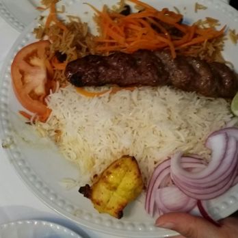 Bamian Restaurant - Kabob platter - Afghan Near Me - Falls Church, Virginia