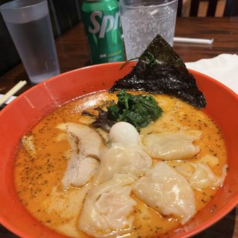 Ramen Dojo - Shrimp, wonton Ramen with Garlic Pork Flavor - Ramen Near Me - San Mateo, California Ramen Dojo - Shrimp, wonton Ramen with Garlic Pork Flavor - Ramen Near Me - San Mateo, California