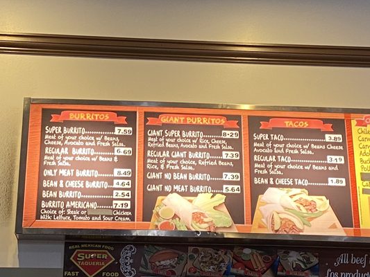 Menu photo 4 Super Taqueria Morgan Hill, CA Menu photo 4 Super Taqueria Morgan Hill, CA