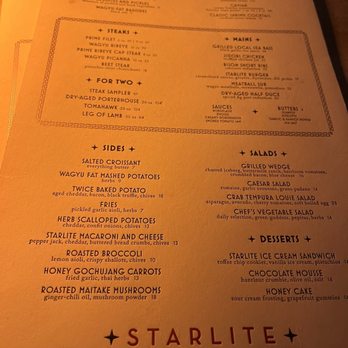 Starlite - Menu January 2026 - Cocktail Bars Near Me - San Diego, California Starlite - Menu January 2026 - Cocktail Bars Near Me - San Diego, California