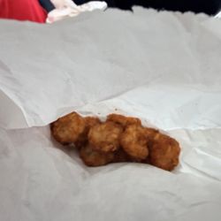 Tudor's Biscuit World - Hash browns looks like tater tots