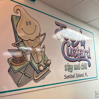 Joey's Custard - Store sign - Ice Cream & Frozen Yogurt Near Me - Sanibel, Florida Joey's Custard - Store sign - Ice Cream & Frozen Yogurt Near Me - Sanibel, Florida
