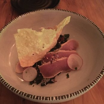 MeNami - Tuna tataki. Lacked a bit of flavour but fresh. - Japanese Near Me - Toronto, Ontario